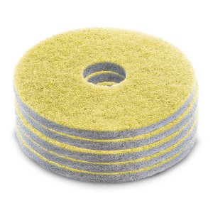 Karcher Yellow Diamond Floor Pad Set 300mm - Box 5 Karcher Yellow Diamond Floor Pad Set 300mm - Box 5
